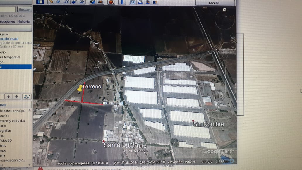 Terreno sobre Libramiento Norponiente en Santa Rosa Jáuregui, Qro.